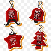 红色立体标签-空若网 红色立体标签-空若网