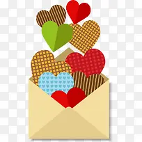 信封里的爱心-空若网 信封里的爱心-空若网