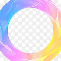 炫彩线条圆环-空若网 炫彩线条圆环-空若网