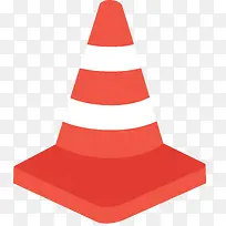 菱形矢量卡通路障-空若网 菱形矢量卡通路障-空若网