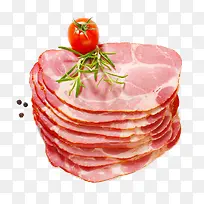 火腿肉片摄影-空若网 火腿肉片摄影-空若网