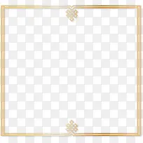 金色邀请函边框-空若网 金色邀请函边框-空若网
