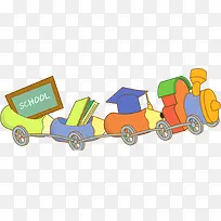 手绘小火车-空若网 手绘小火车-空若网