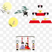 盆景娃娃PNG矢量元素-空若网 盆景娃娃PNG矢量元素-空若网