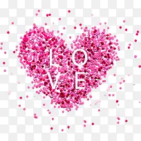 情人节红色爱心装饰-空若网 情人节红色爱心装饰-空若网