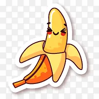 黄色香蕉表情-空若网 黄色香蕉表情-空若网