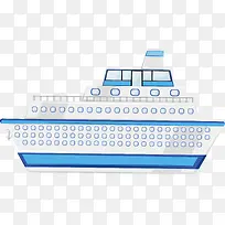 轮船png矢量元素-空若网 轮船png矢量元素-空若网