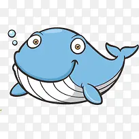 卡通鲸鱼-空若网 卡通鲸鱼-空若网