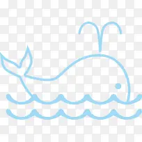 卡通鲸鱼-空若网 卡通鲸鱼-空若网