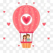 矢量热气球-空若网 矢量热气球-空若网