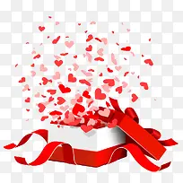 飘落的爱心设计-空若网 飘落的爱心设计-空若网