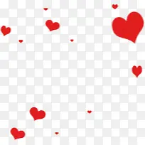 浪漫爱心飘落-空若网 浪漫爱心飘落-空若网