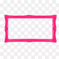 相框洋红长方形粉红m形框-空若网 相框洋红长方形粉红m形框-空若网