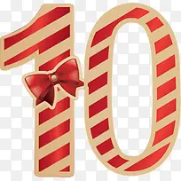 条纹数字10-空若网 条纹数字10-空若网