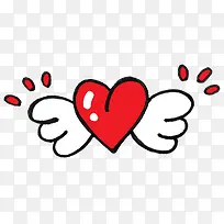 手绘情人节元素-空若网 手绘情人节元素-空若网