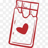 手绘情人节元素-空若网 手绘情人节元素-空若网