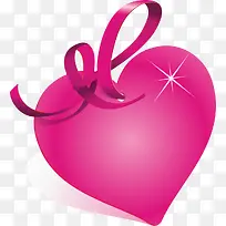 带彩带的红心-空若网 带彩带的红心-空若网