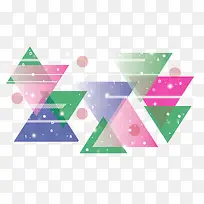 小清新多彩三角形-空若网 小清新多彩三角形-空若网
