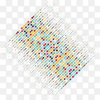 手绘多彩圆点-空若网 手绘多彩圆点-空若网