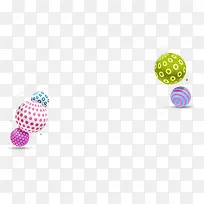 彩色悬浮圆球节日-空若网 彩色悬浮圆球节日-空若网