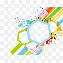 矢量彩色水墨-空若网 矢量彩色水墨-空若网