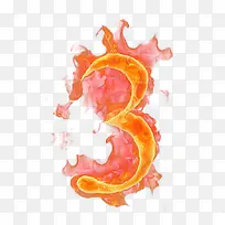 火焰数字-空若网 火焰数字-空若网