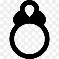 结婚戒指图标-空若网 结婚戒指图标-空若网