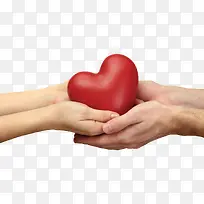 卡通医院红色手捧爱心-空若网 卡通医院红色手捧爱心-空若网