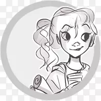 绘制黑白单色素描-玫瑰莱斯利-空若网 绘制黑白单色素描-玫瑰莱斯利-空若网