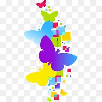 彩色蝴蝶-空若网 彩色蝴蝶-空若网