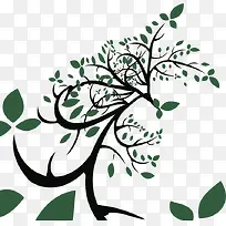 缠绕一起的树枝-空若网 缠绕一起的树枝-空若网