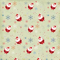 圣诞老人雪花背景-空若网 圣诞老人雪花背景-空若网