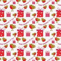 卡通小鸟礼物背景-空若网 卡通小鸟礼物背景-空若网