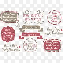 圣诞快乐圆环花边-空若网 圣诞快乐圆环花边-空若网