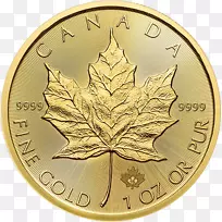 加拿大金枫叶盎司皇家加拿大薄荷-金叶-空若网 加拿大金枫叶盎司皇家加拿大薄荷-金叶-空若网