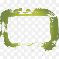 矢量长方形墨迹边框-空若网 矢量长方形墨迹边框-空若网