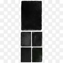 黑色长方形墨迹海报背景-空若网 黑色长方形墨迹海报背景-空若网