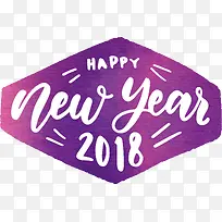 紫色水彩底纹新年快乐-空若网 紫色水彩底纹新年快乐-空若网