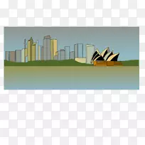 悉尼天际线剪贴画-悉尼-空若网 悉尼天际线剪贴画-悉尼-空若网