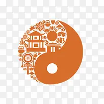 太极形状与中国剪纸-空若网 太极形状与中国剪纸-空若网