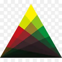 多彩的抽象三角形-空若网 多彩的抽象三角形-空若网