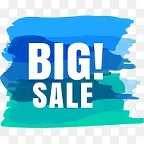 蓝色水彩渐变标签-空若网 蓝色水彩渐变标签-空若网