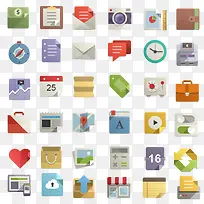 扁平化软件图标-空若网 扁平化软件图标-空若网