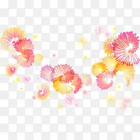 水彩暂放的烟花-空若网 水彩暂放的烟花-空若网