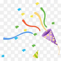 卡通彩纸庆祝-空若网 卡通彩纸庆祝-空若网