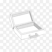白色箱子模型-空若网 白色箱子模型-空若网