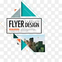 三角形拼接色块单张设计矢量素材-空若网 三角形拼接色块单张设计矢量素材-空若网