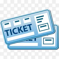 车票png矢量元素-空若网 车票png矢量元素-空若网