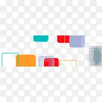 彩色几何形banner矢量图-空若网 彩色几何形banner矢量图-空若网