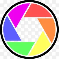 多彩多边形圆环-空若网 多彩多边形圆环-空若网